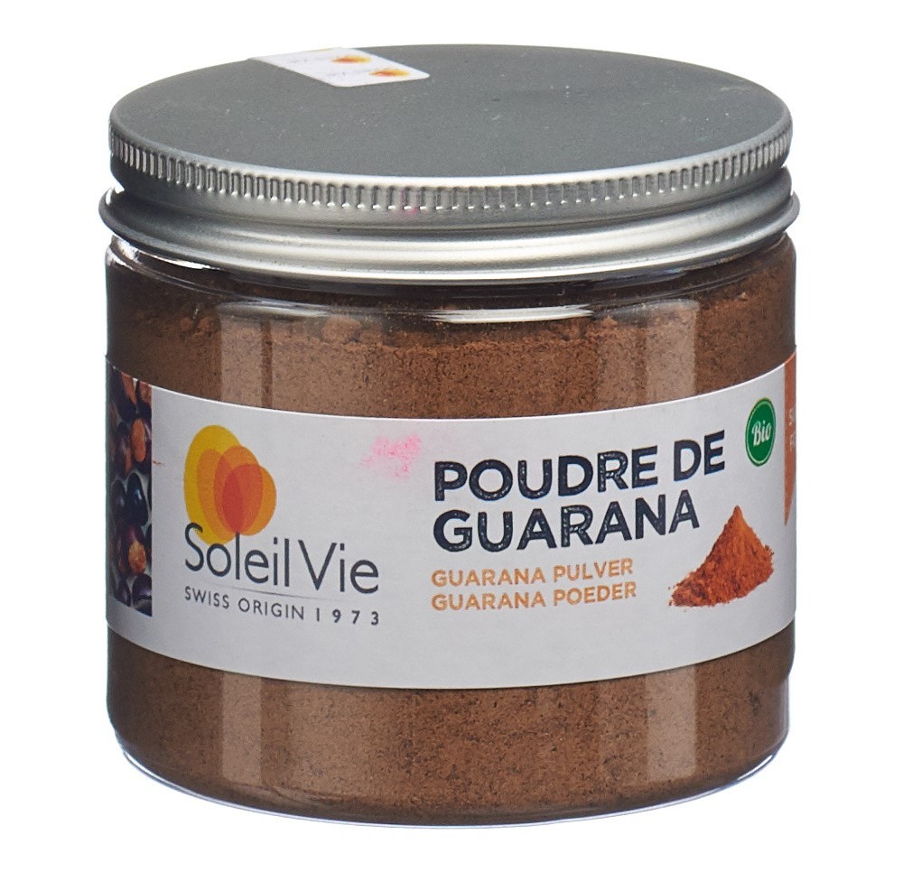 SOLEIL VIE poudre de guarana bio bte 120 g