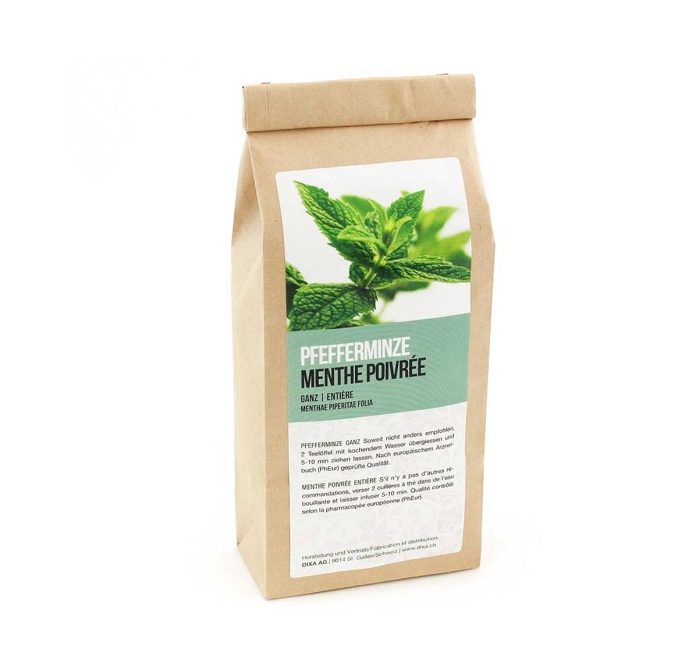 DIXA Menthe poivrée feuille PhEur BIO entièr 25 g