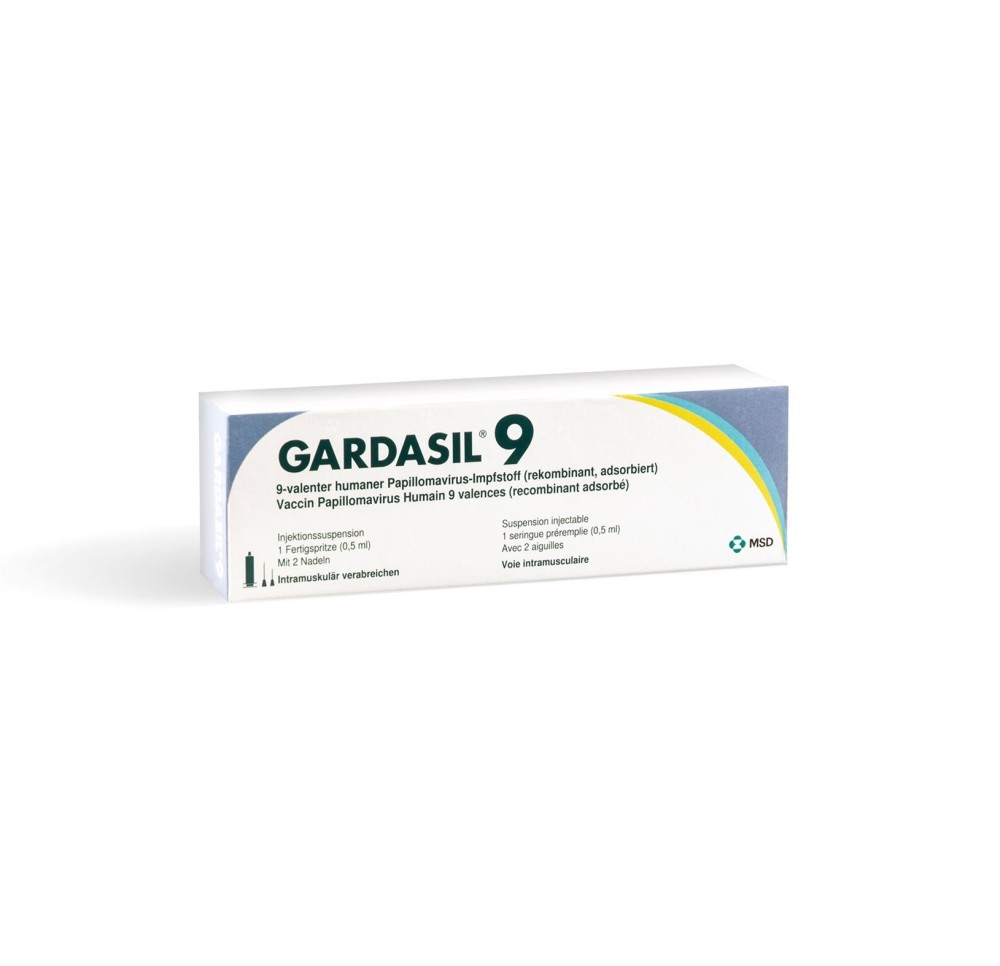GARDASIL 9 susp inj ser pré 0.5 ml