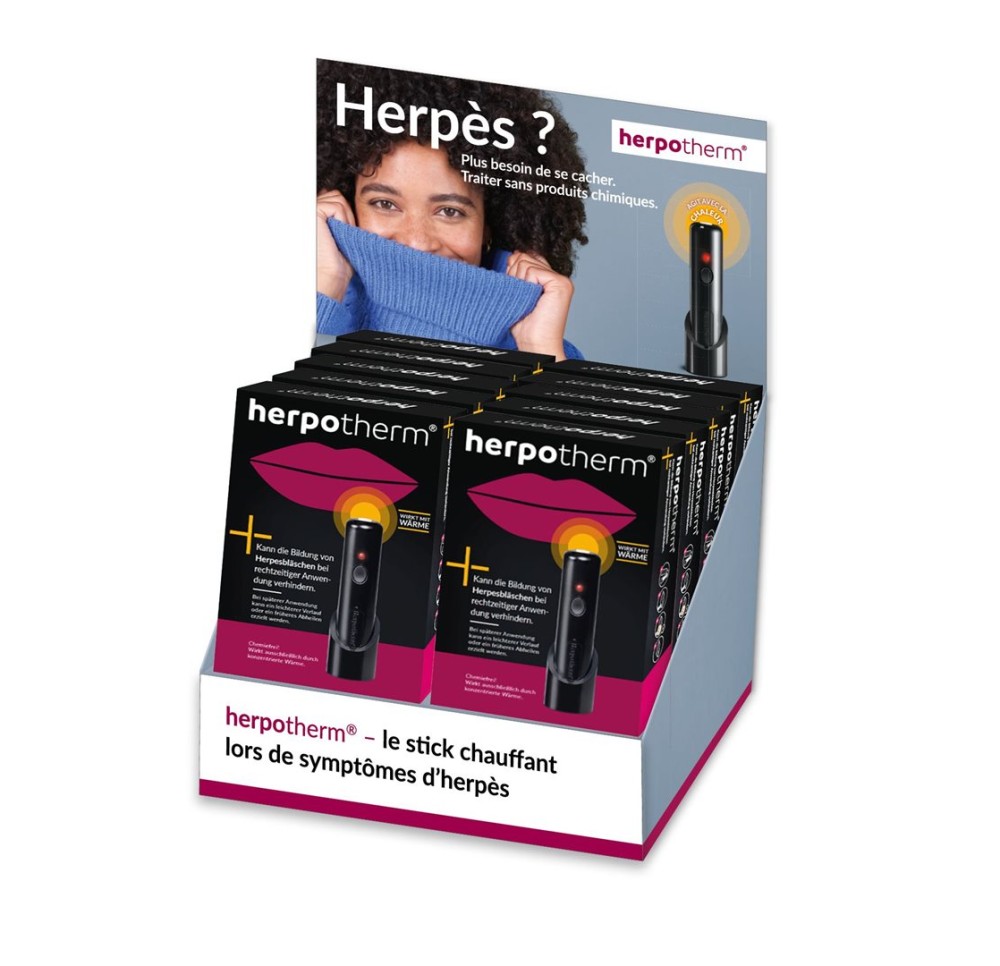 HERPOTHERM display 10 pce fr