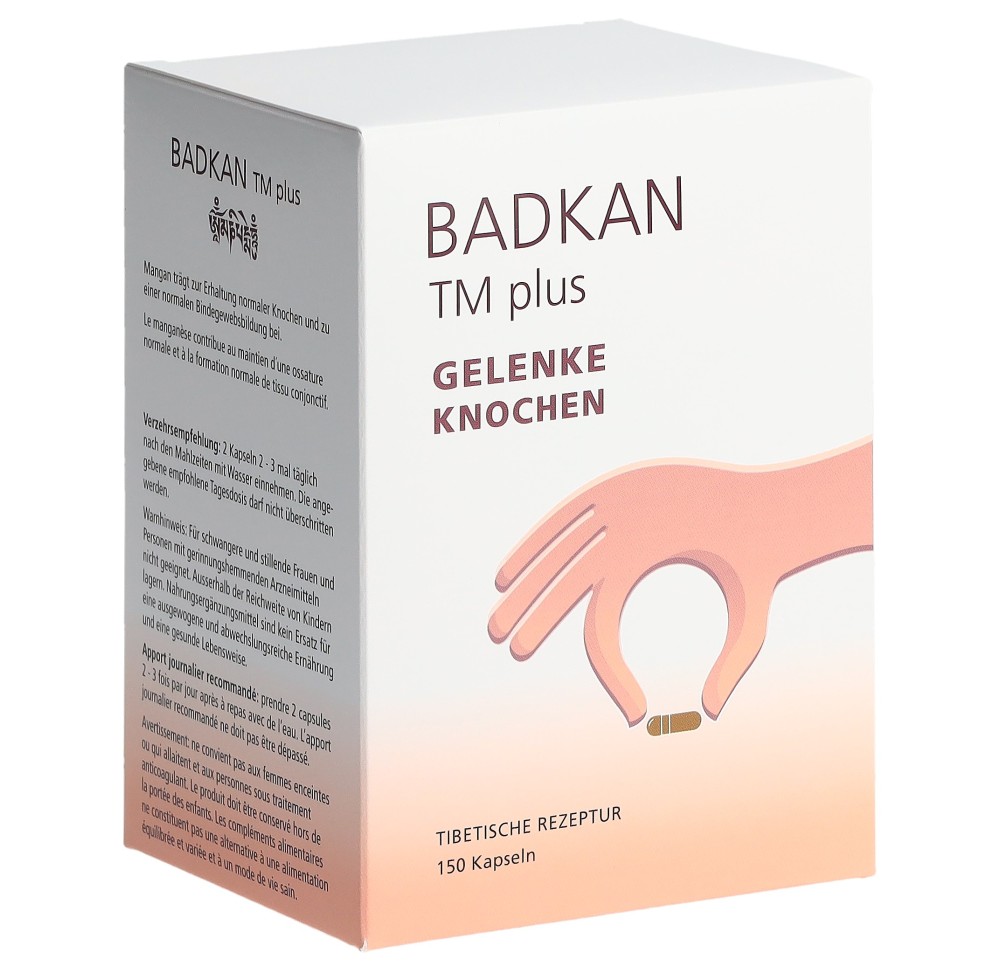 BADKAN TM plus caps blist 150 pce