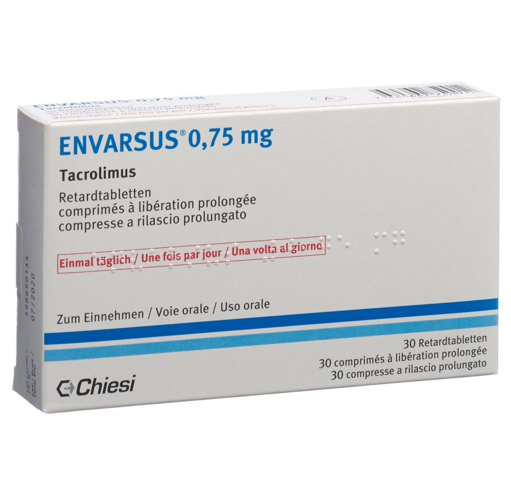 ENVARSUS cpr ret 0.75 mg 30 pce