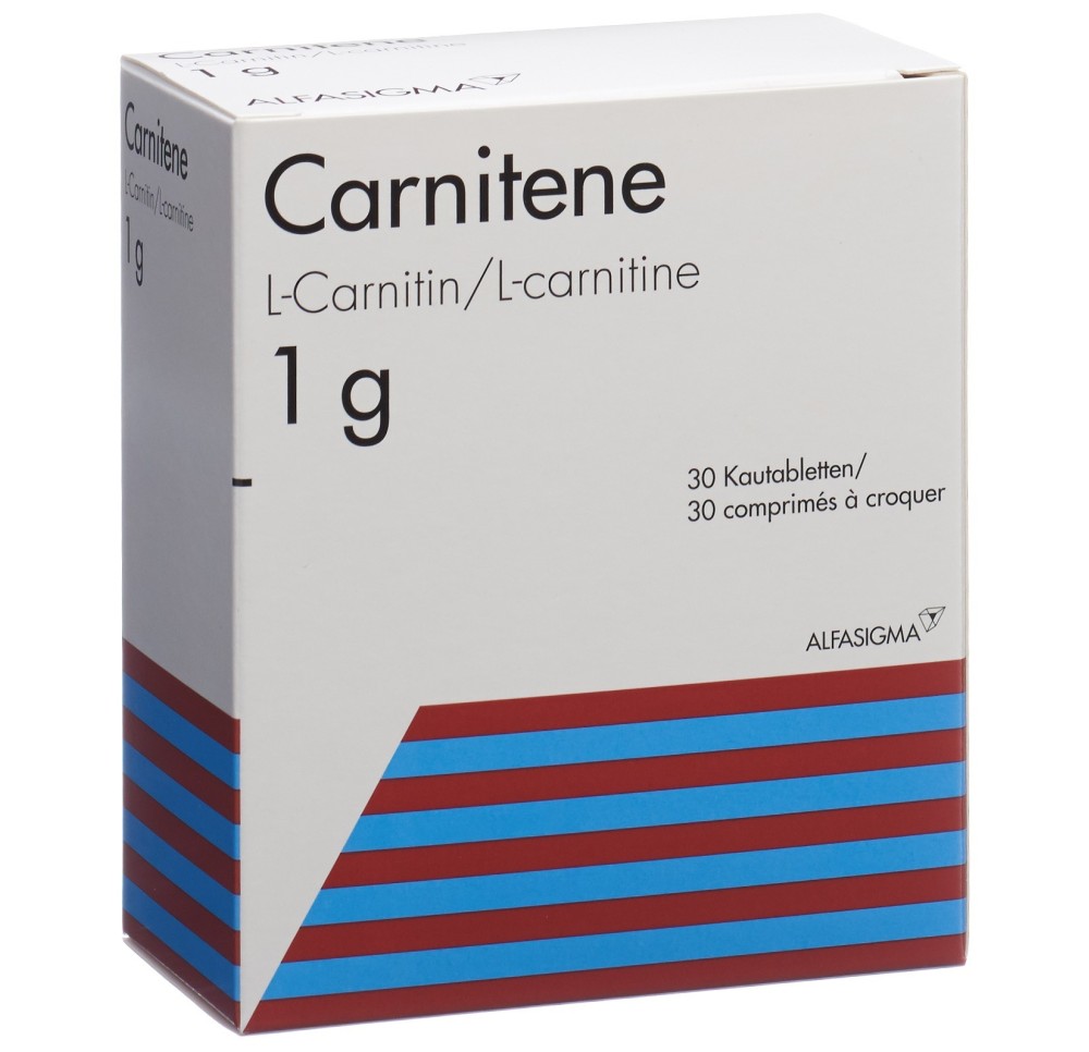 CARNITENE cpr croquer 1 g 30 pce