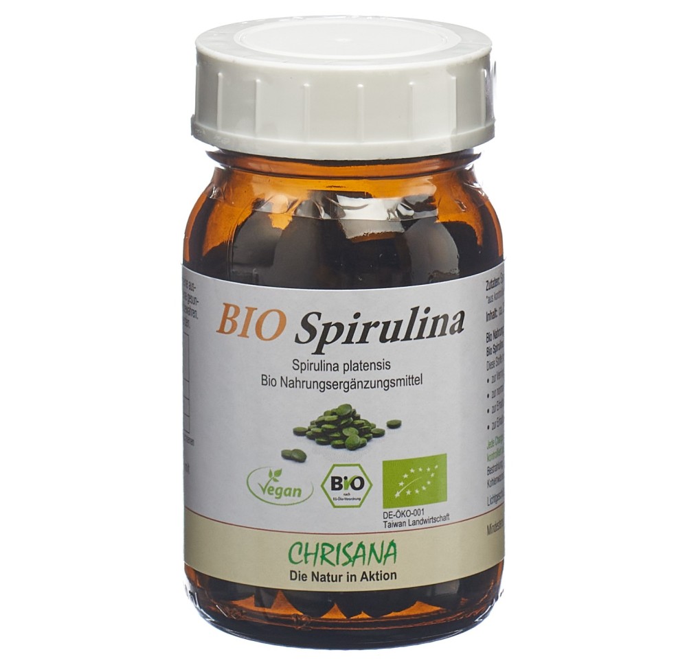 CHRISANA Bio Spirulina cpr verre 250 pce