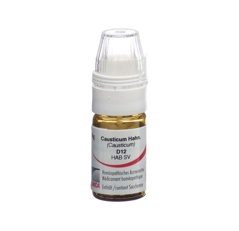 OMIDA causticum hahn glob 12 D a doseur 4 g