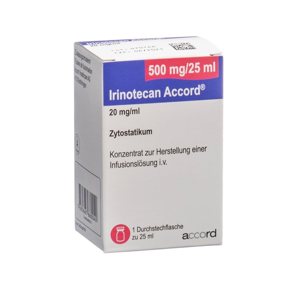 IRINOTECAN Accord 500 mg/25ml flac 25 ml