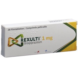 REXULTI cpr pell 1 mg 28 pce