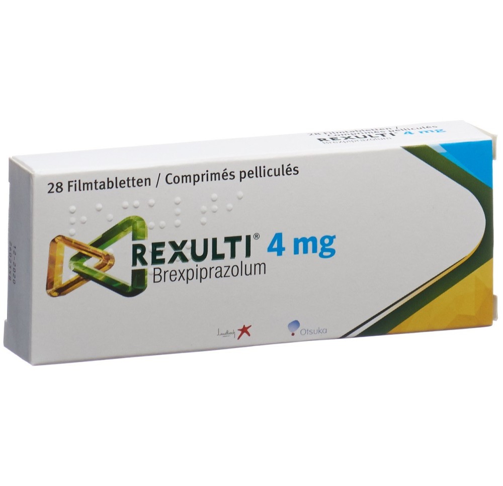 REXULTI cpr pell 4 mg 28 pce