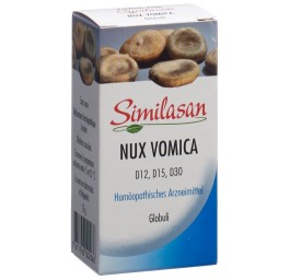 SIMILASAN nux vomica glob D12/D15/D30 15 g