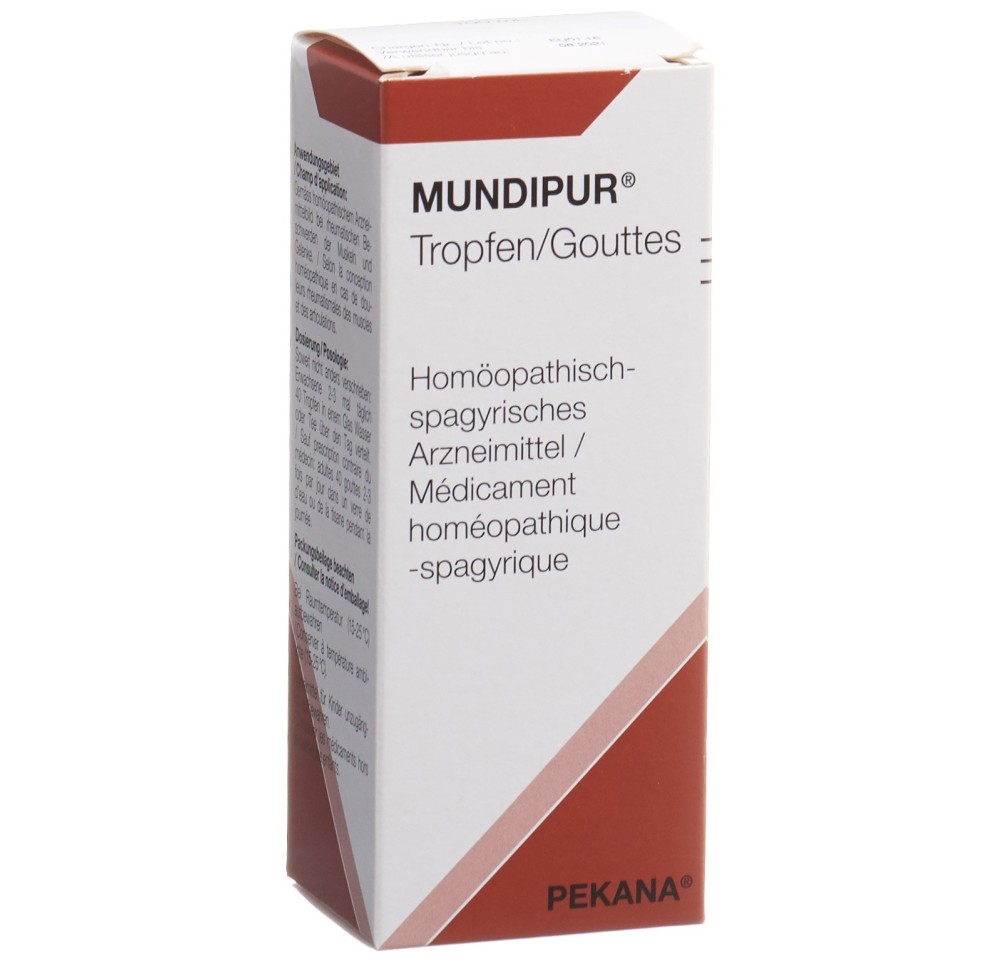 MUNDIPUR gouttes buvables fl 100 ml