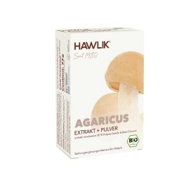 HAWLIK Agaricus Extrait + poudre caps 60 pce