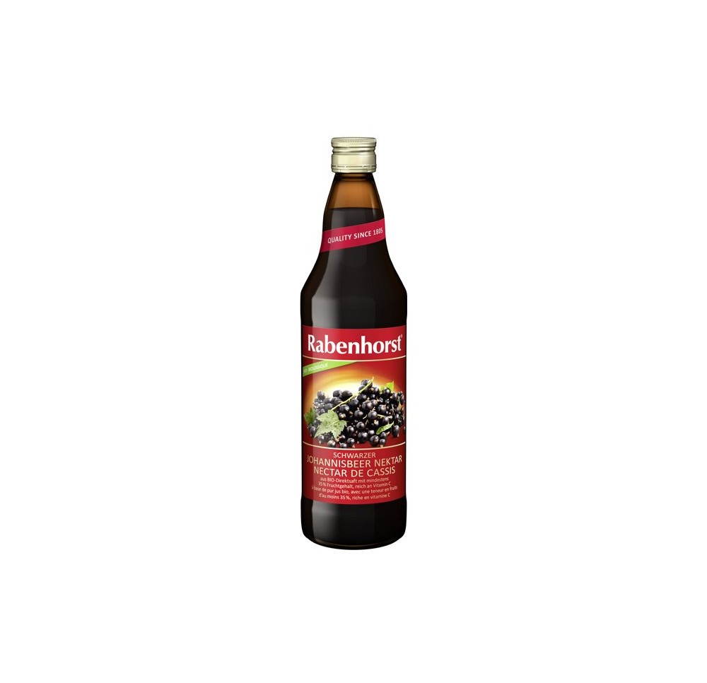 RABENHORST nectar de cassis bio 750 ml