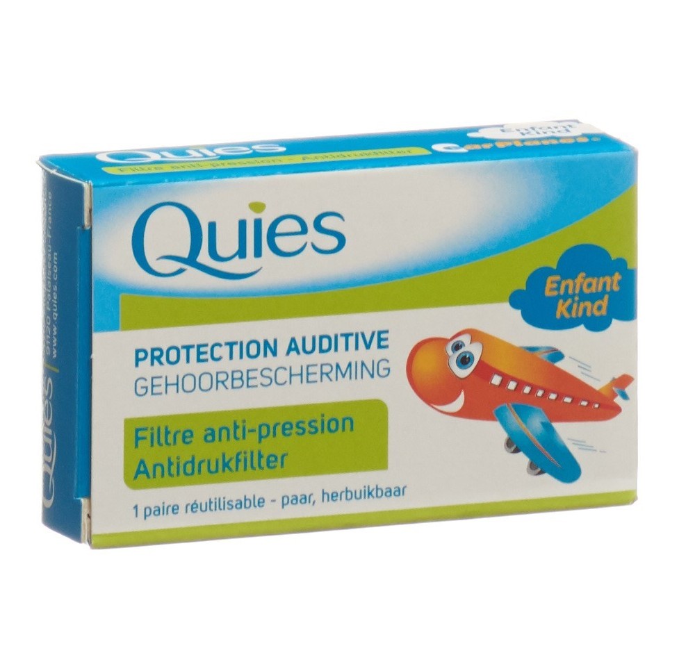 QUIES Earplanes protect surpression enfants 2 pce