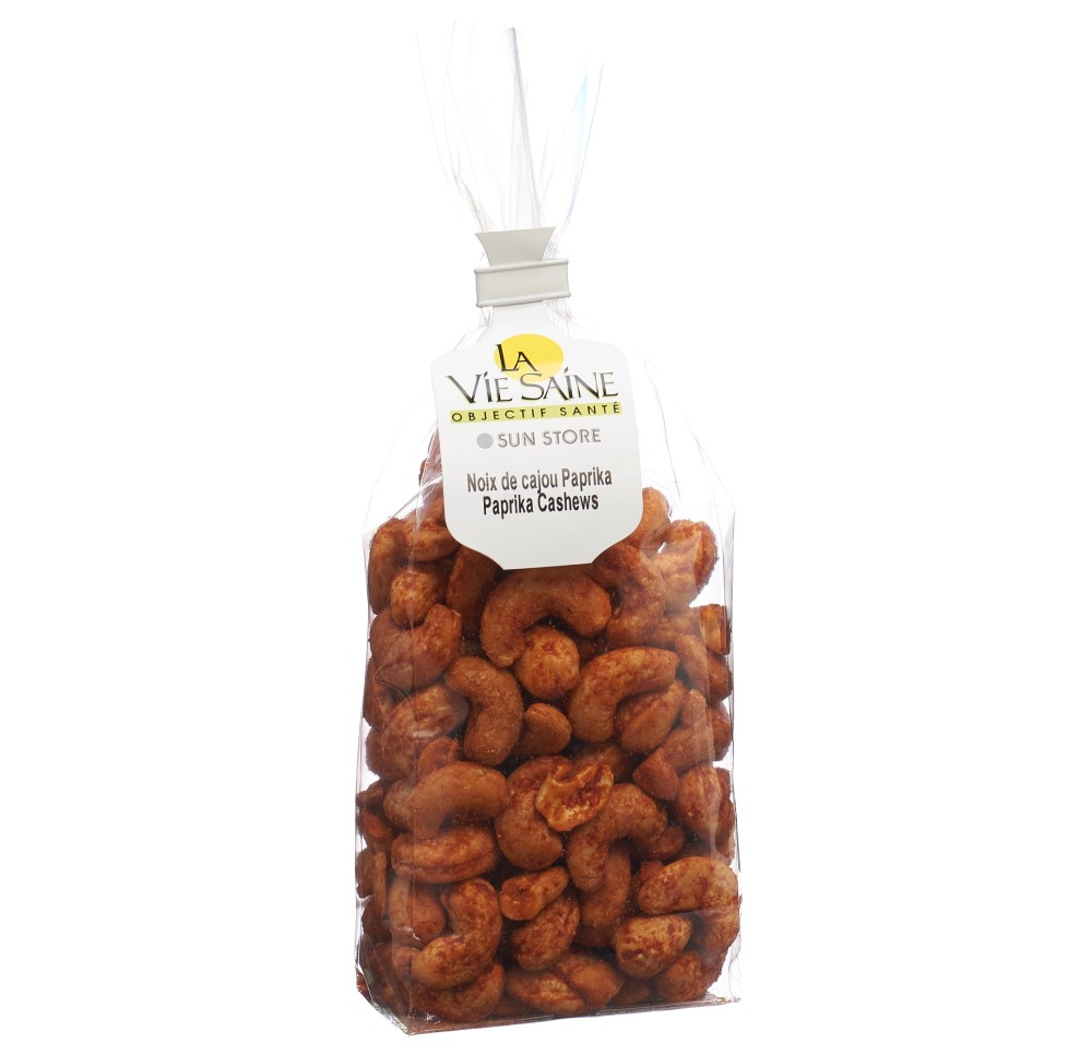 LA VIE SAINE Noix de cajou Paprika sach 200 g