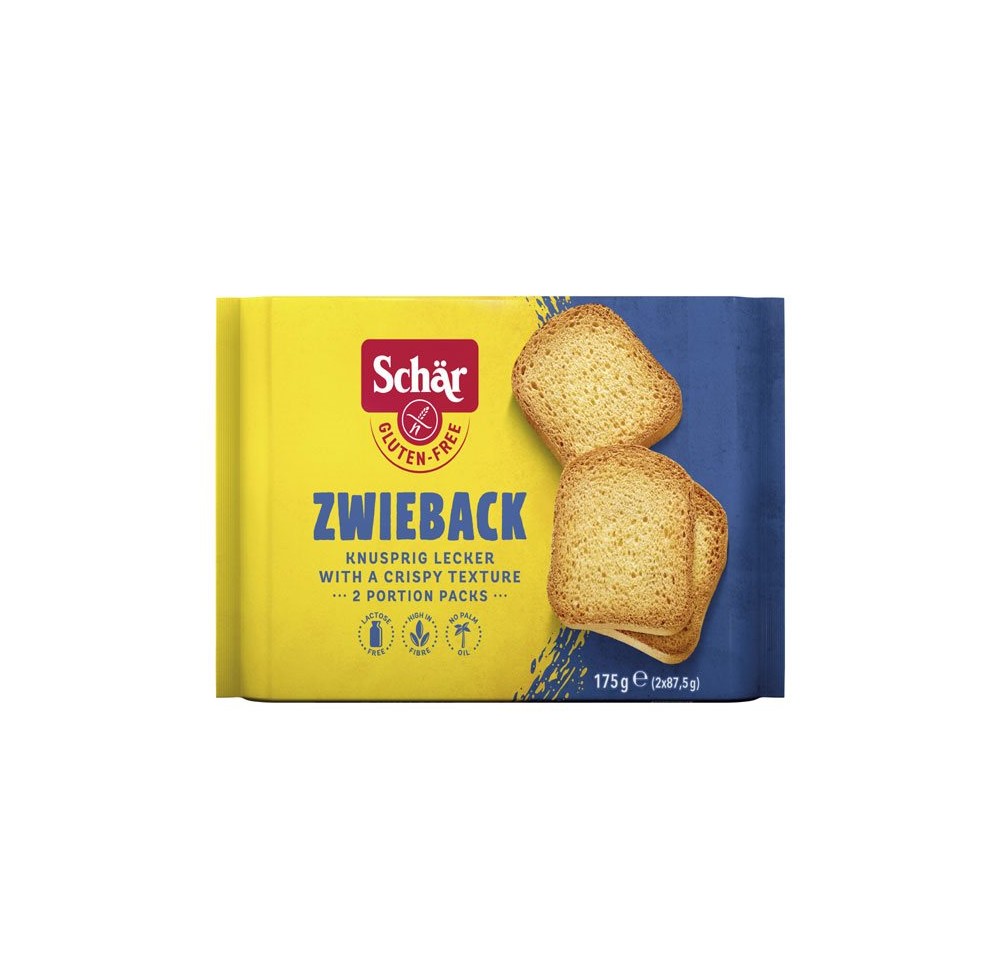 SCHÄR zwieback sans gluten 175 g