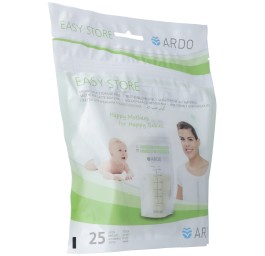 ARDO EASY STORE Sachet pour lait maternel 25 pce
