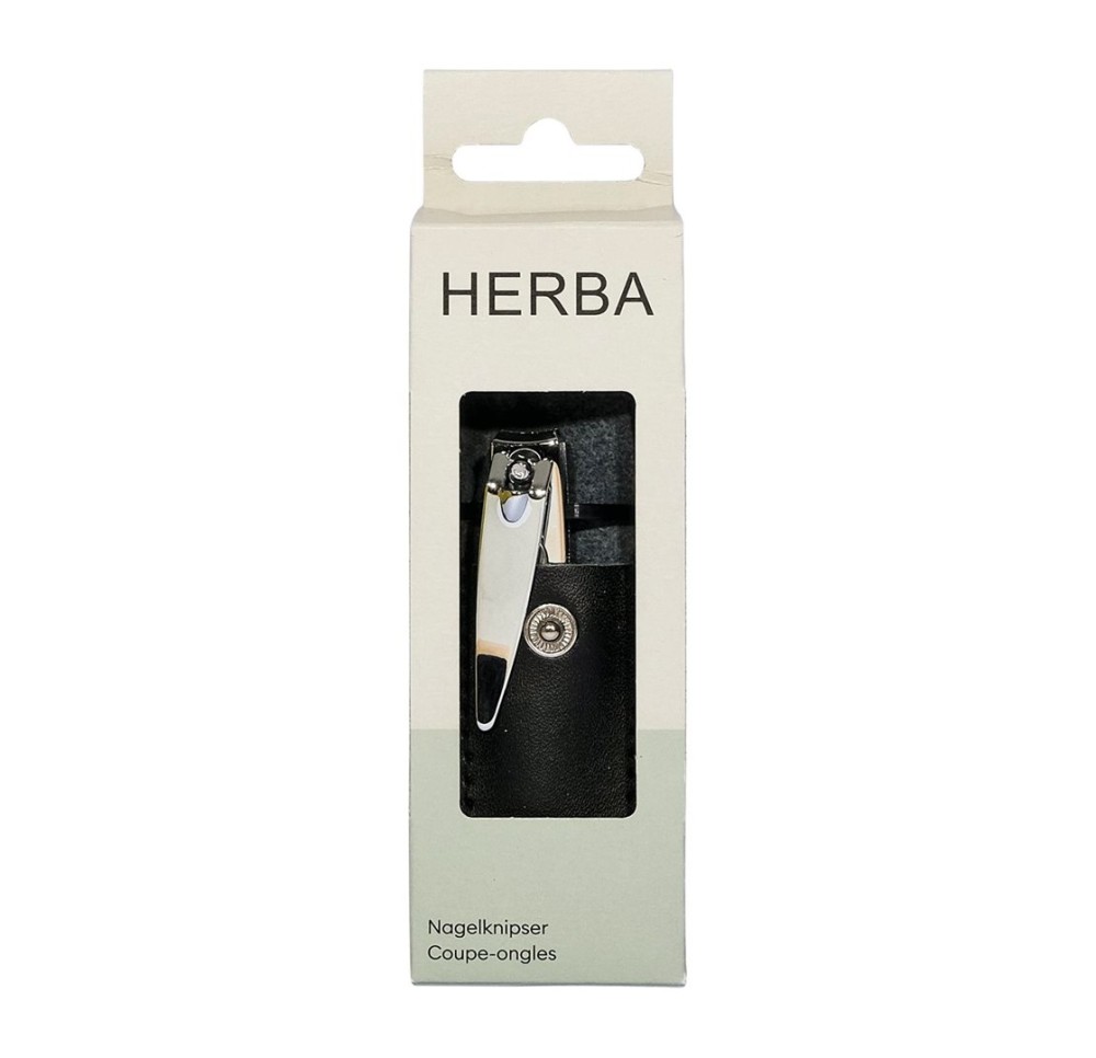 HERBA coupe-ongles avec étui