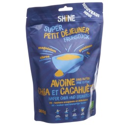 SHINE Petit Déjeuner Avoine Chia & Cacahuète 300 g