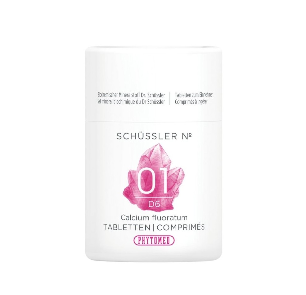 PHYTOMED SCHÜSSLER No1 calc fluor cpr 6 D 100 g