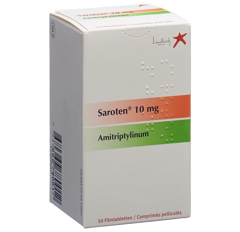 SAROTEN cpr pell 10 mg bte 50 pce