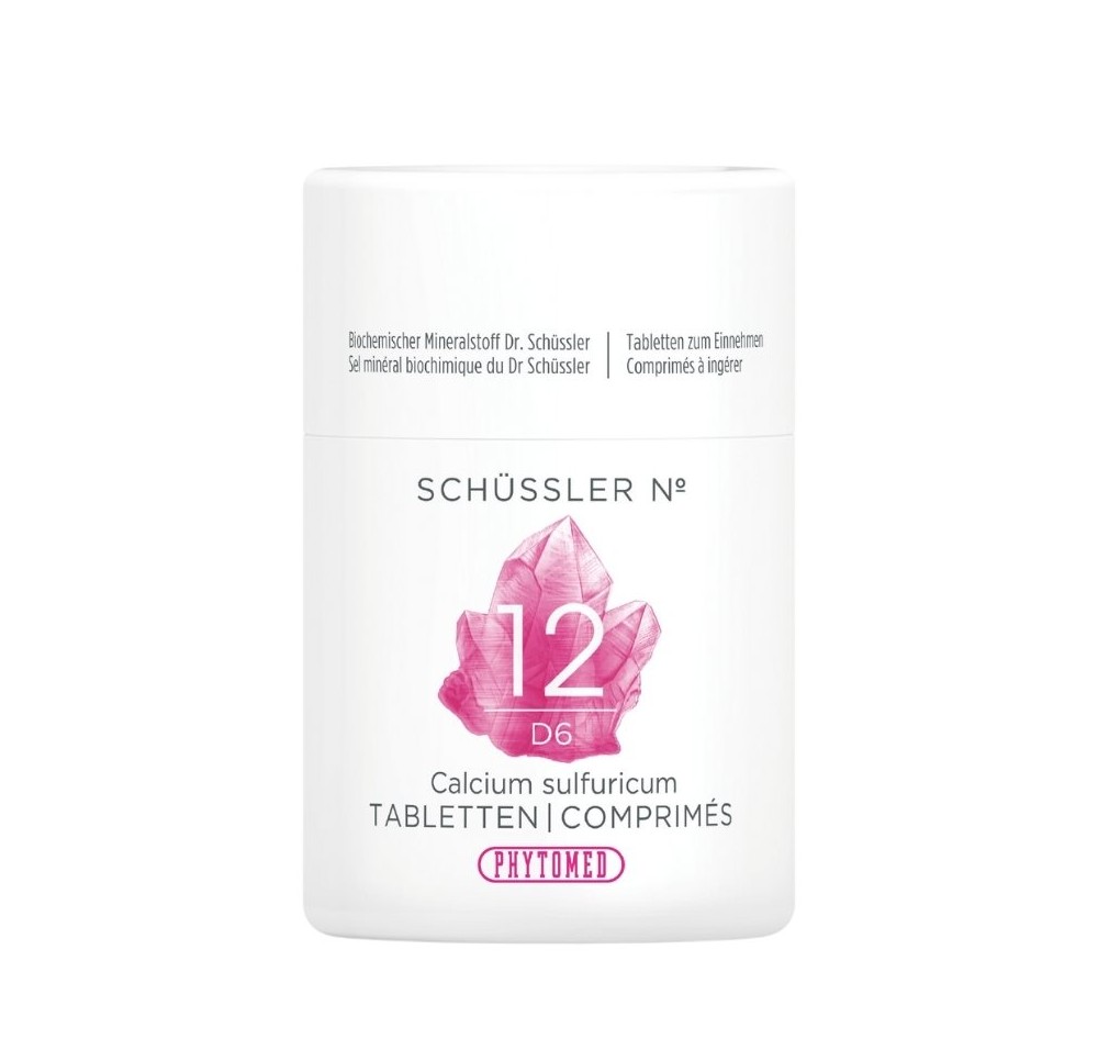 PHYTOMED SCHÜSSLER No12 calc sulf cpr 6 D 100 g