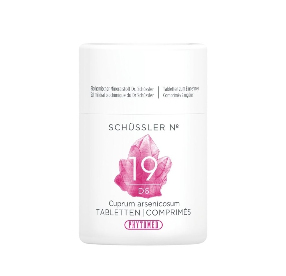 PHYTOMED SCHÜSSLER No19 cupr arsen cpr 6 D 100 g