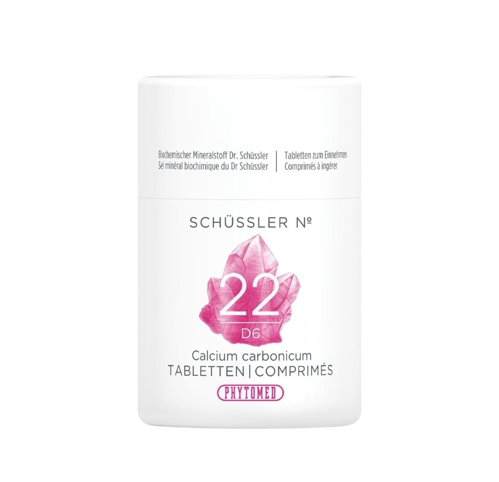PHYTOMED SCHÜSSLER No22 calc carb cpr 6 D 100 g