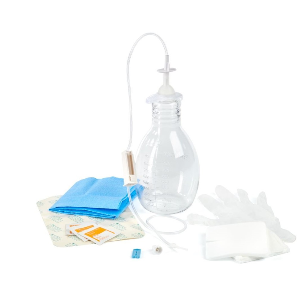 PLEURX Kit de drainage 1000ml 10 pce