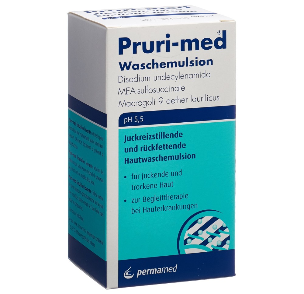 PRURI-MED émulsion lavante pH 5.5 dist 500 ml