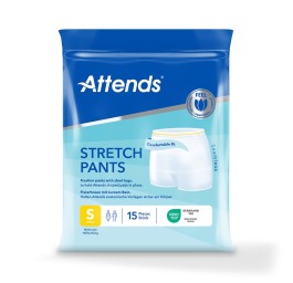 ATTENDS STRETCHPANT slip filet S 15 pce
