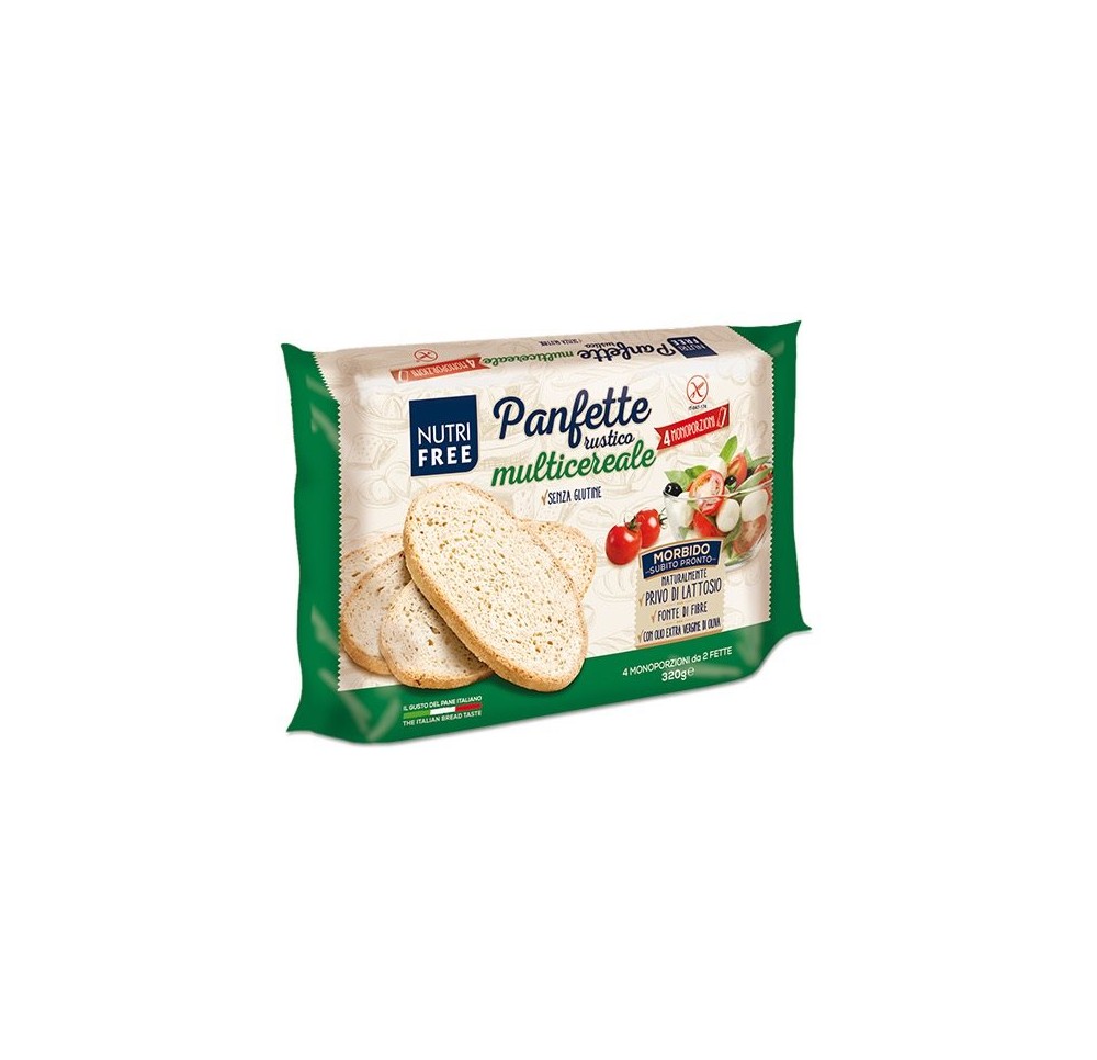 NUTRIFREE Panfette pain tran multi s glut 4 x 80 g