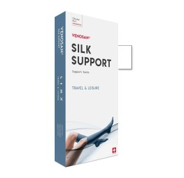 VENOSAN SILK a-d support socks L white 1 paire