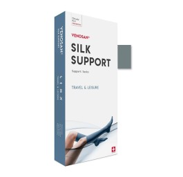 VENOSAN SILK a-d support socks L silver 1 paire