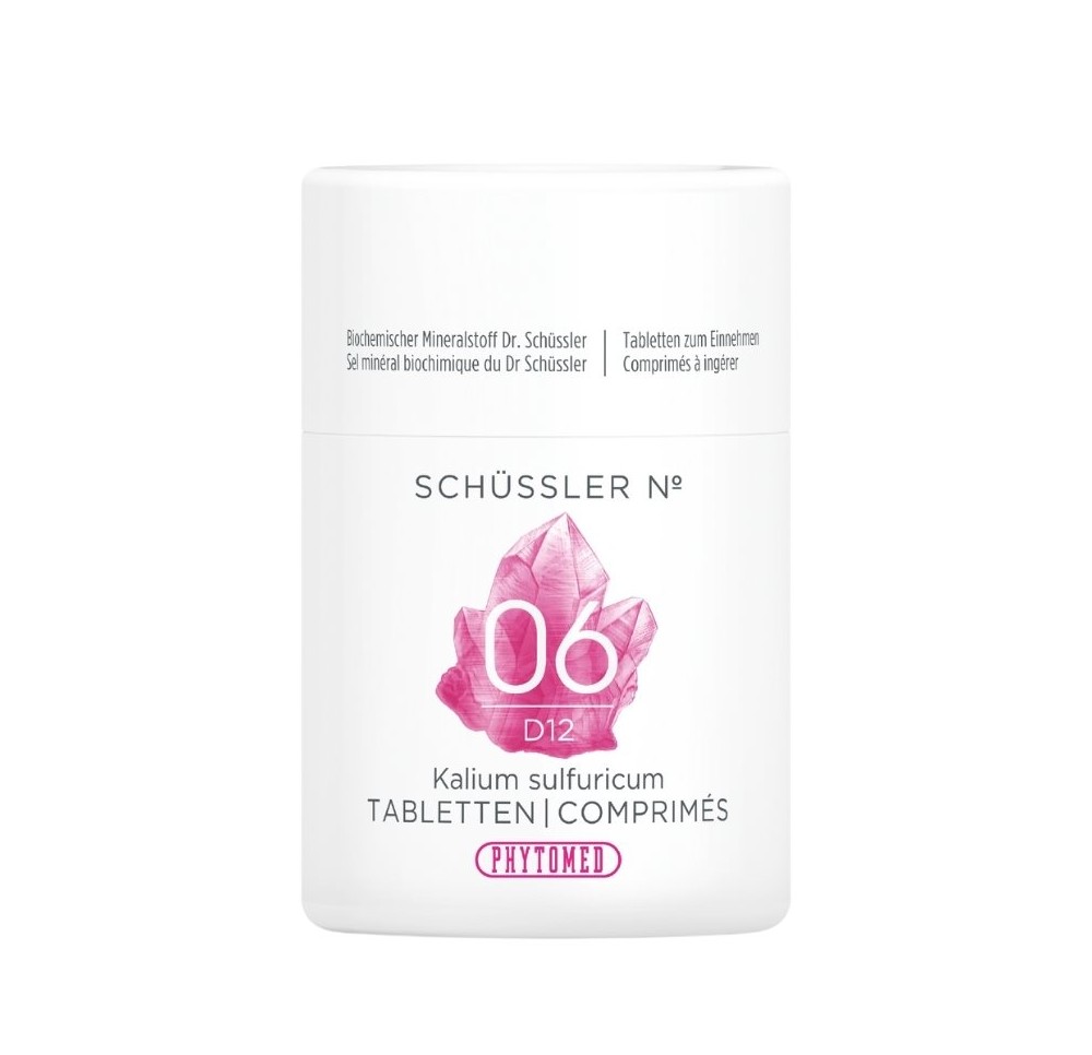 PHYTOMED SCHÜSSLER No6 kal sulf cpr 12 D 100 g