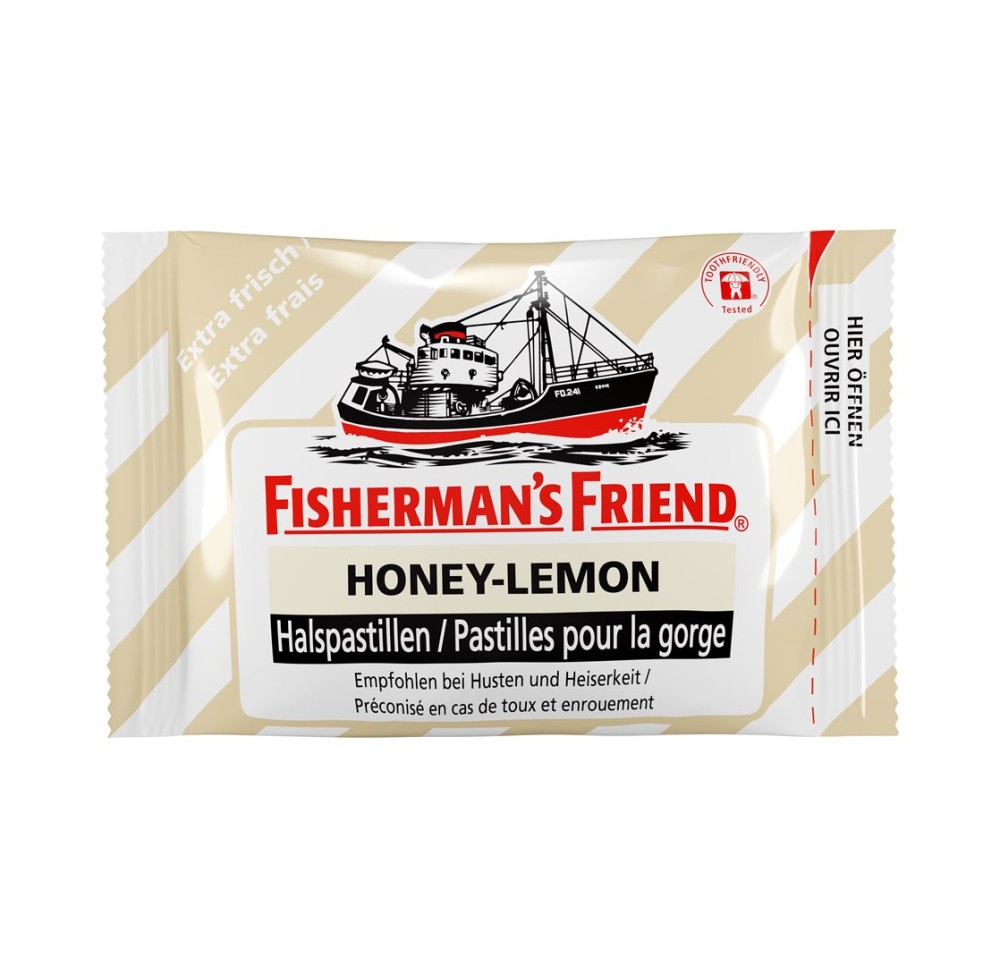 FISHERMAN'S FRIEND miel-citron s suc sach 25 g