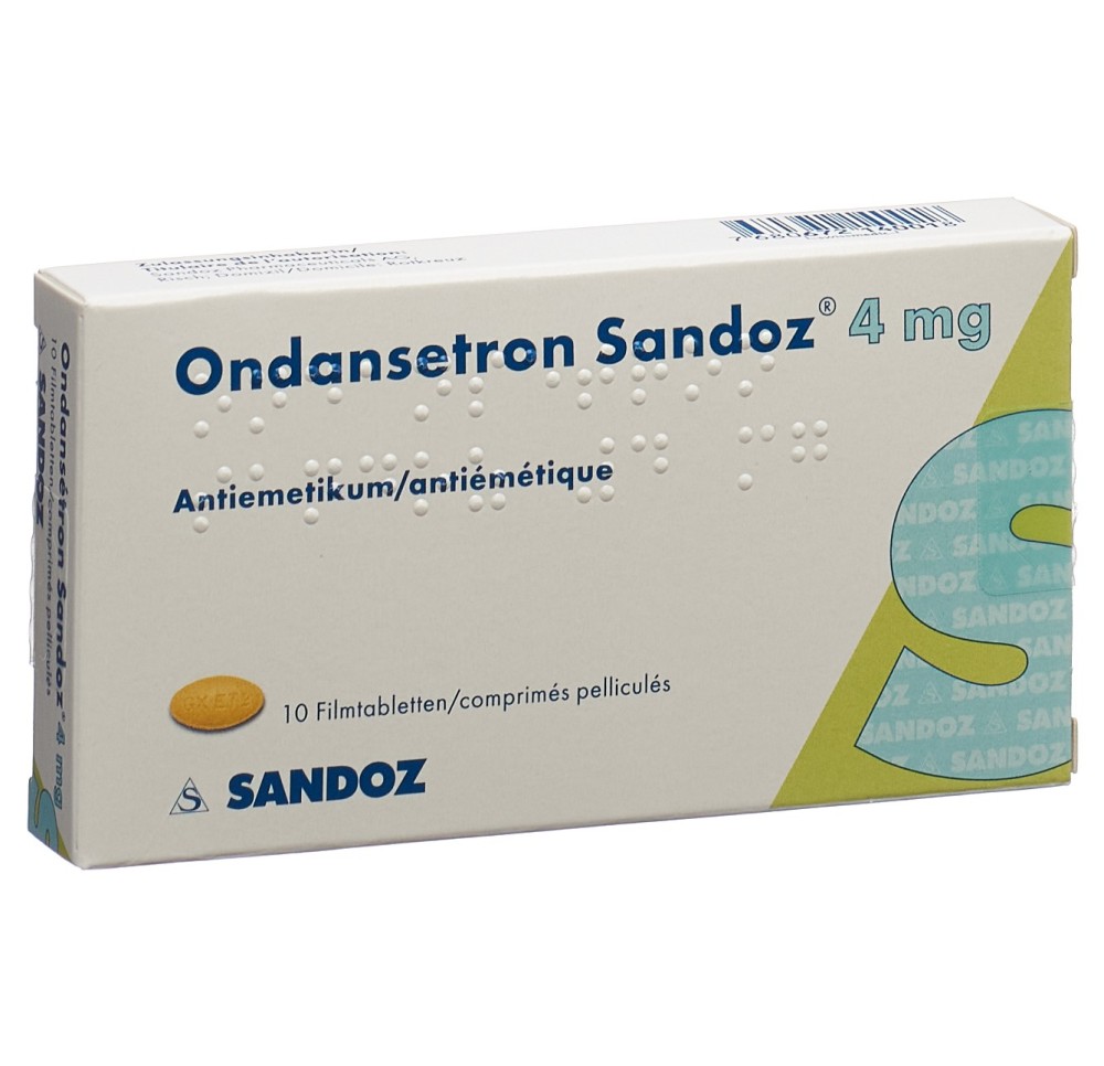 ONDANSETRON Sandoz cpr pell 4 mg 10 pce