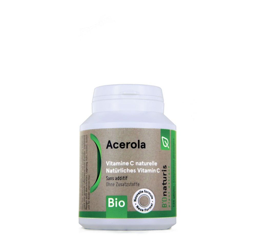 BIONATURIS acerola caps 250 mg bio bte 120 pce