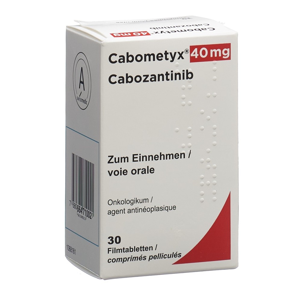 CABOMETYX cpr pell 40 mg bte 30 pce