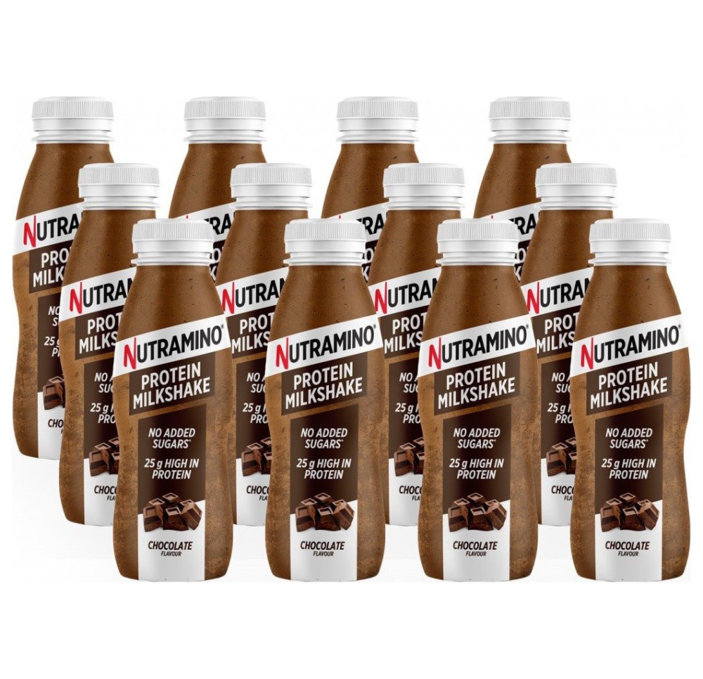 NUTRAMINO Nutra-Go low lac Shake choco 12 x 330 ml