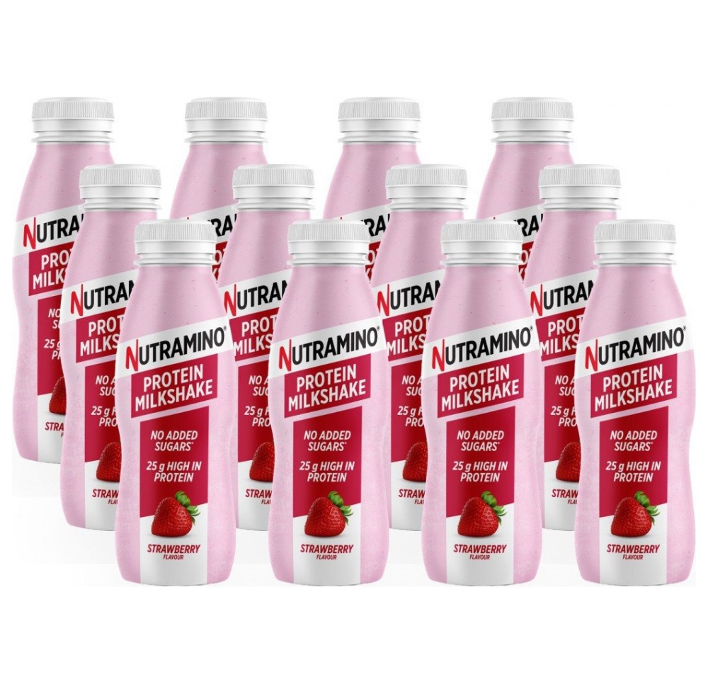 NUTRAMINO Nutra-Go low lac Shake straw 12 x 330 ml