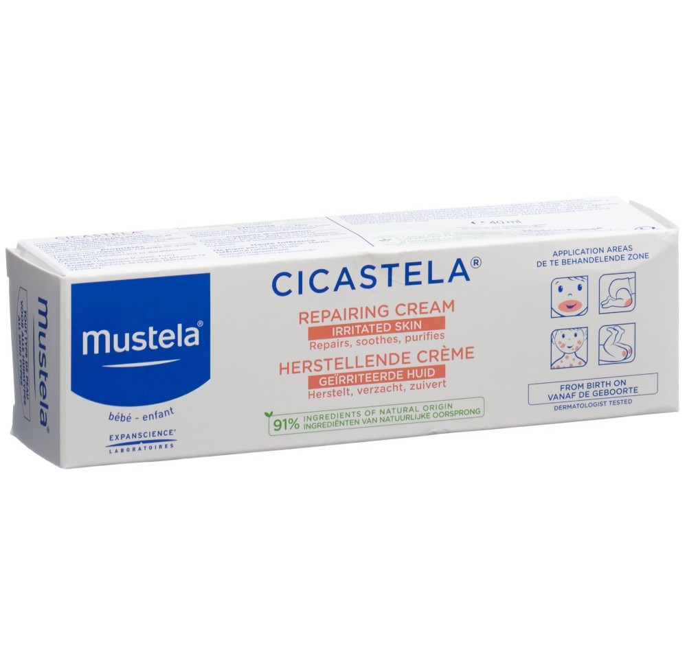 MUSTELA Cicastela crème réparatrice 40 ml