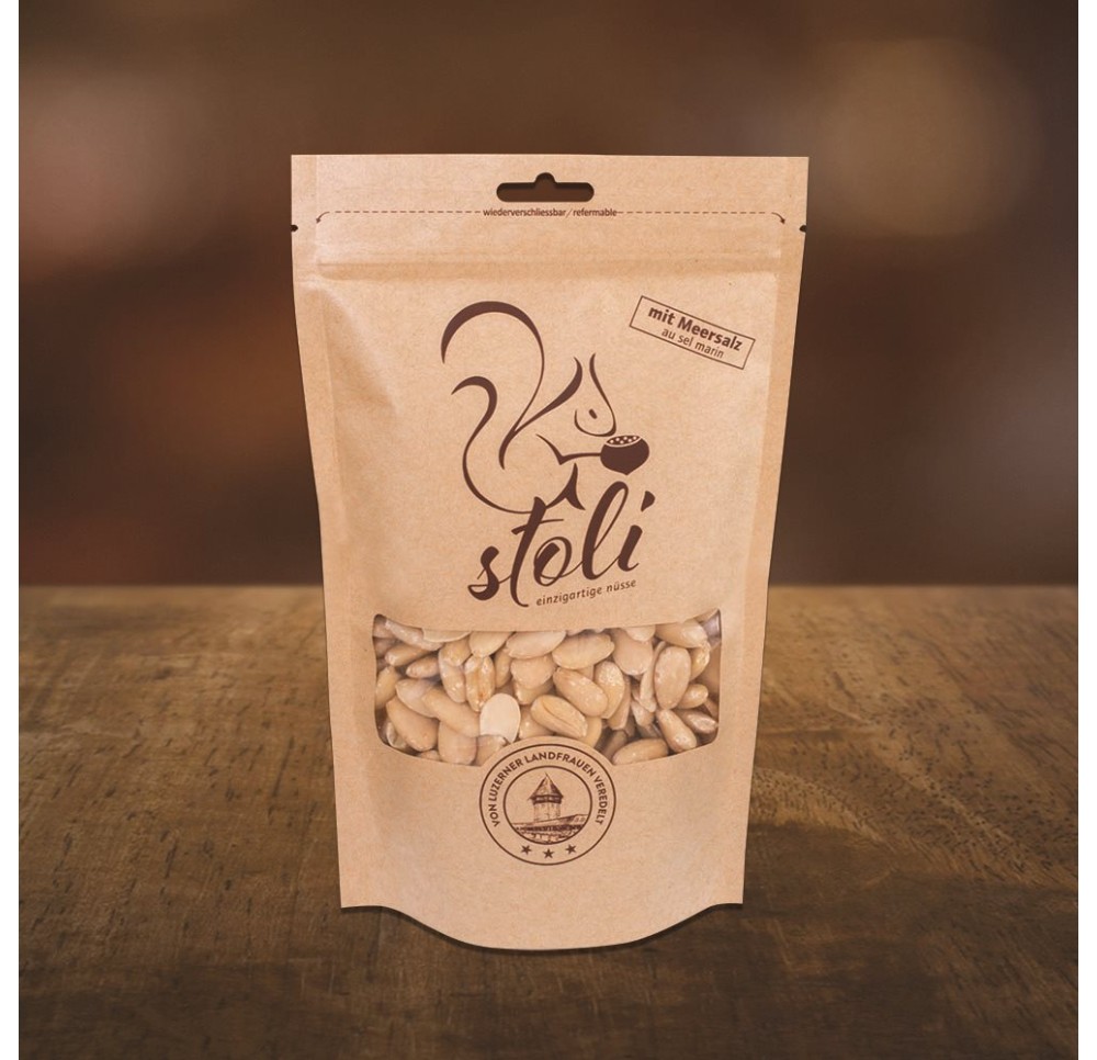 STOLI Amandes au sel marin sach 450 g