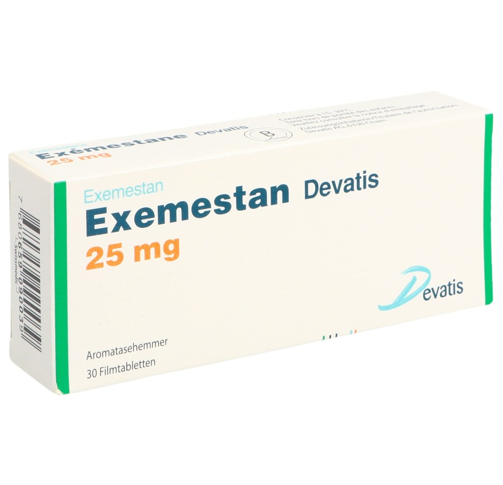 EXEMESTANE Devatis cpr pell 25 mg 30 pce