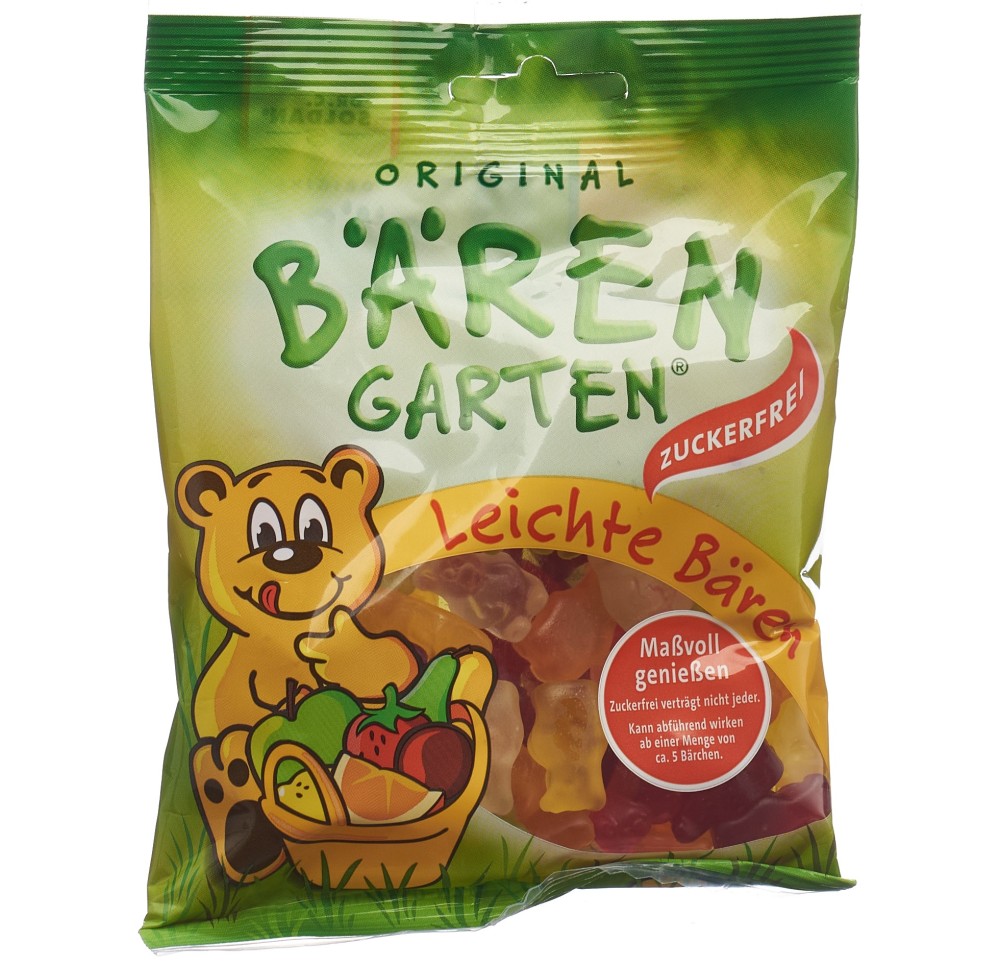SOLDAN BÄRENGARTEN ours légers sans sucre 150 g