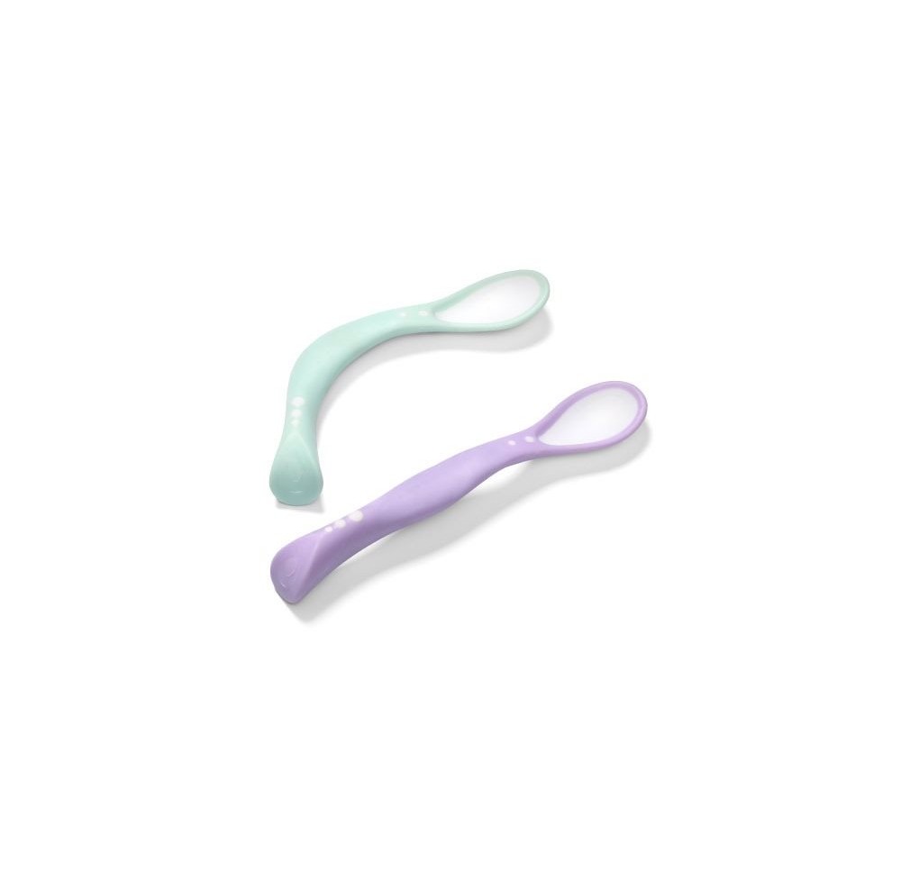 BABYONO cuillère flexible 2 pce
