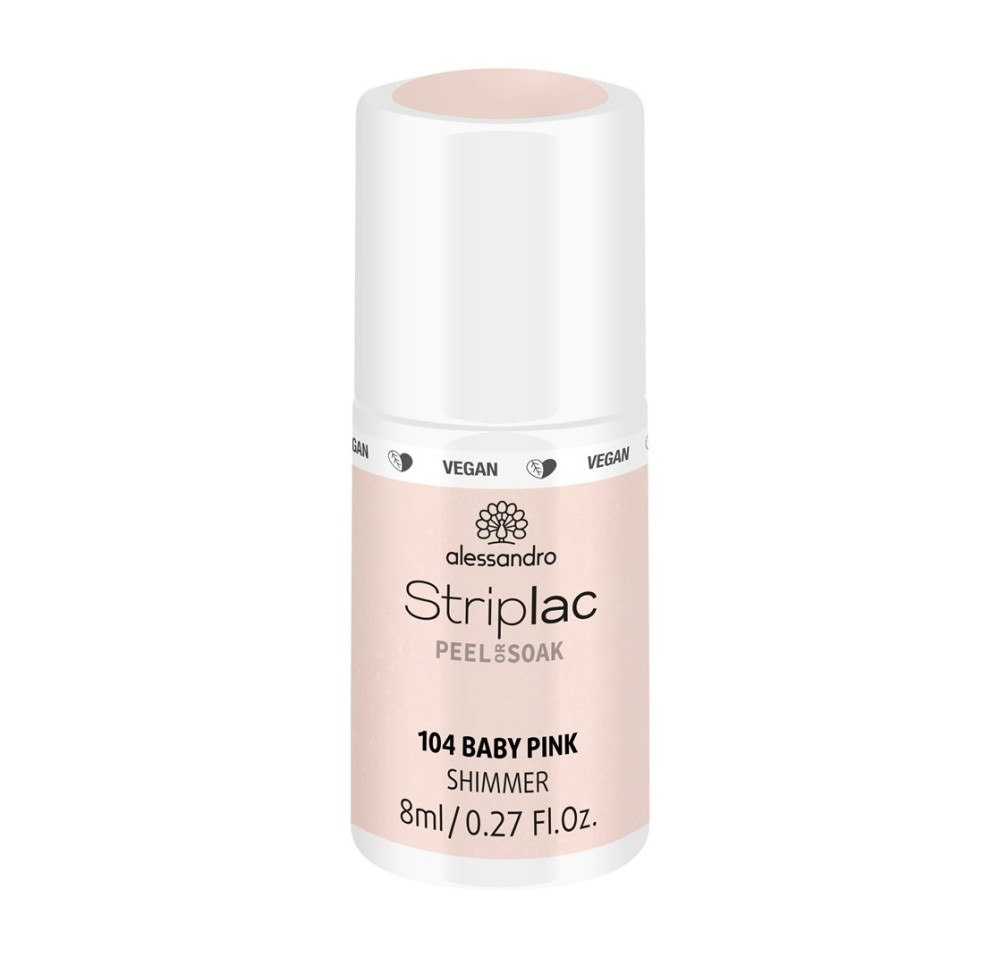 ALESSAN Striplac Baby Pink 8 ml