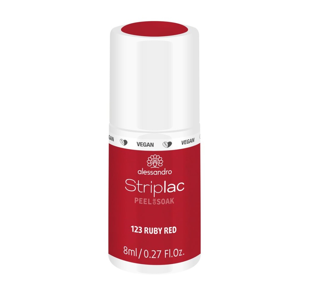 ALESSAN Striplac Ruby Red 8 ml