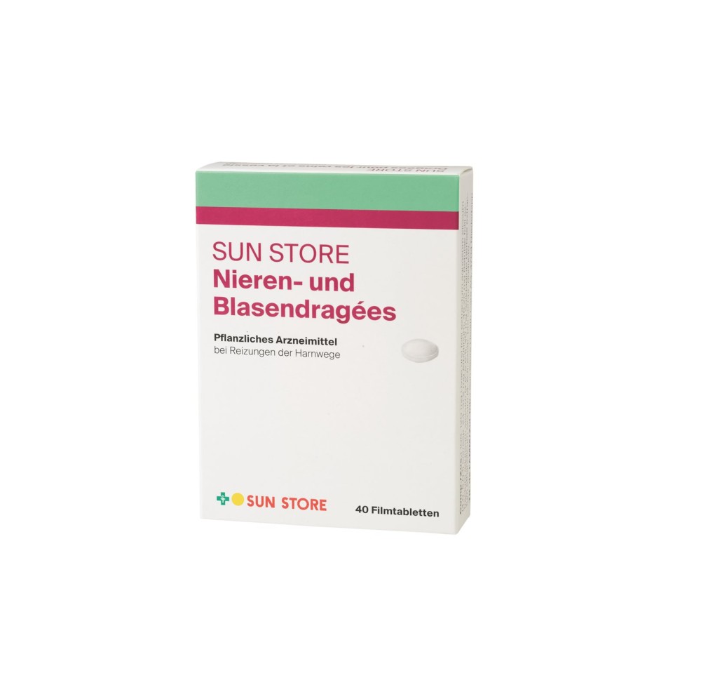 SUN STORE Dragées pour reins et la vessie 40 pce