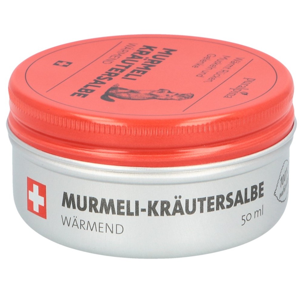 PURALPINA Pommade marmotte herbes chauff 50 ml