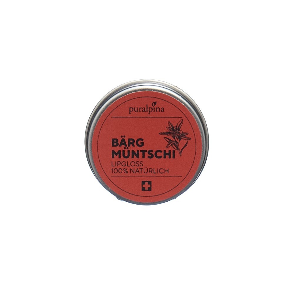 PURALPINA Bärgmüntschi Brillant à lèvres pot 10 ml
